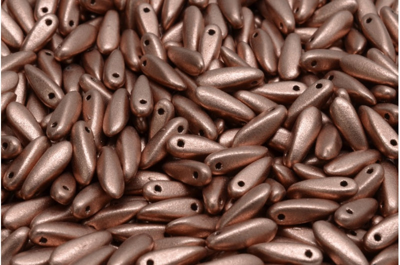 ダガービーズ、クリスタルライトヴィンテージ銅(00030-01770)、ガラス、チェコ共和国