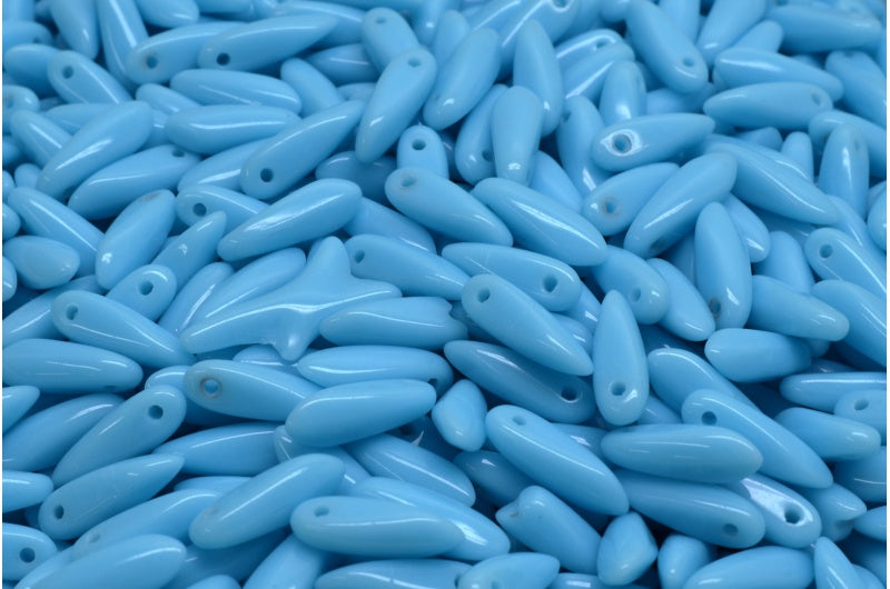 ダガービーズ、ブルー(63000)、ガラス、チェコ共和国