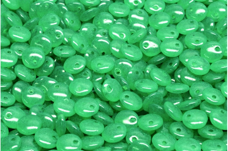 レンズ豆ビーズ、クリスタル 21085 (00030-21085)、ガラス、チェコ共和国