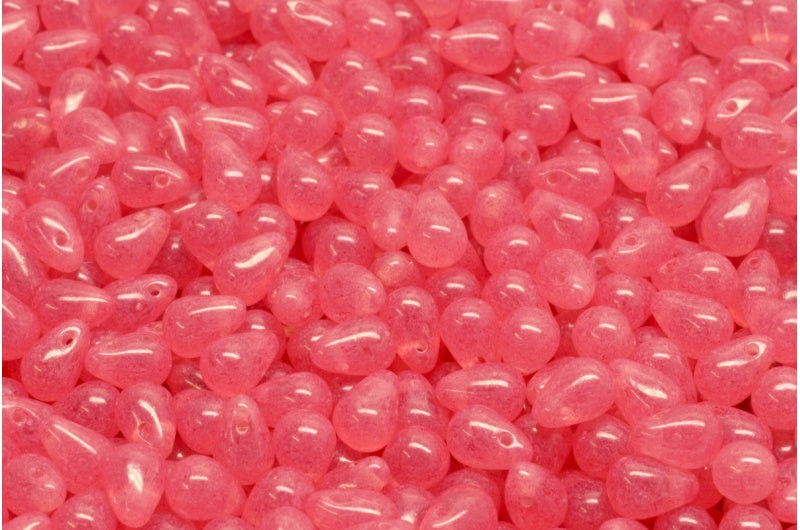 ドロップビーズ、クリスタル 20007 (00030-20007)、ガラス、チェコ共和国