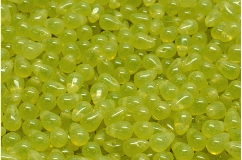 ドロップビーズ、クリスタル 20011 (00030-20011)、ガラス、チェコ共和国