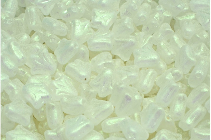 ユリの花のビーズ、クリスタル 79303 (00030-79303)、ガラス、チェコ共和国