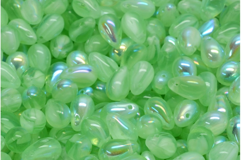 ドロップビーズ、X1651 Ab (x1651-28701)、ガラス、チェコ共和国