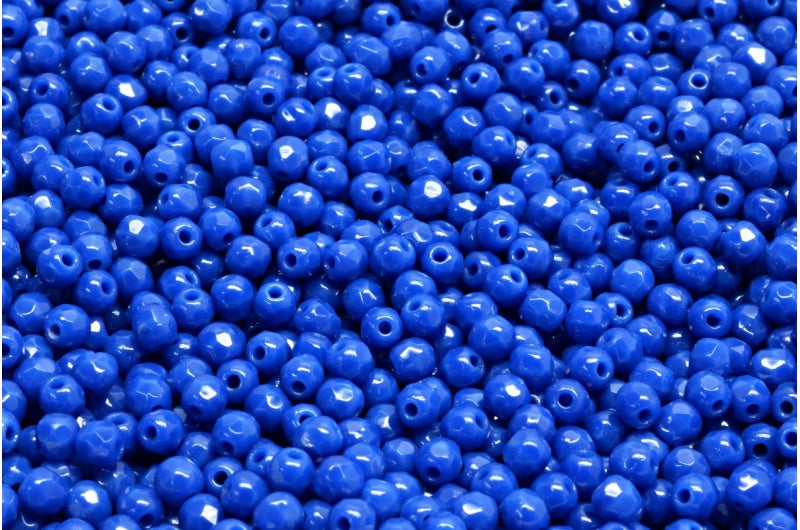 ファイアポリッシュファセットビーズラウンド、33210(33210)、ボヘミアクリスタルガラス、チェコ共和国