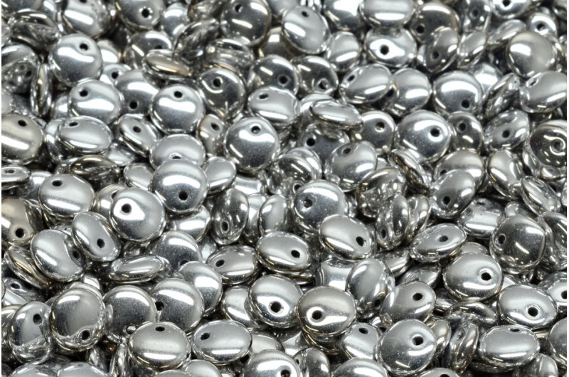 レンズ豆ビーズ、クリスタル 27003 (00030-27003)、ガラス、チェコ共和国