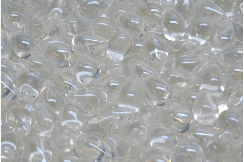 ドロップビーズ、クリスタル 21402 (00030-21402)、ガラス、チェコ共和国