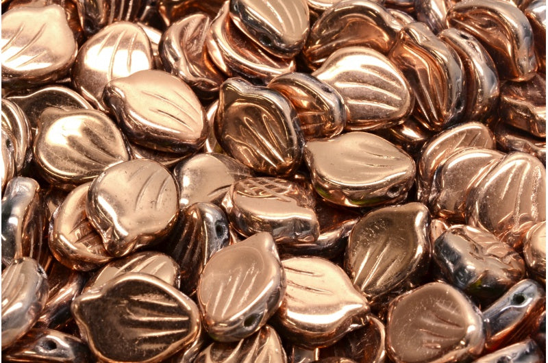 牡丹の花びらビーズ、R0505 27103 (R0505-27103)、ガラス、チェコ共和国