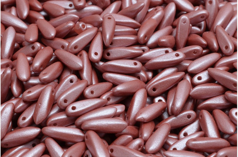 ダガービーズ、ホワイト 24007 (02010-24007)、ガラス、チェコ共和国