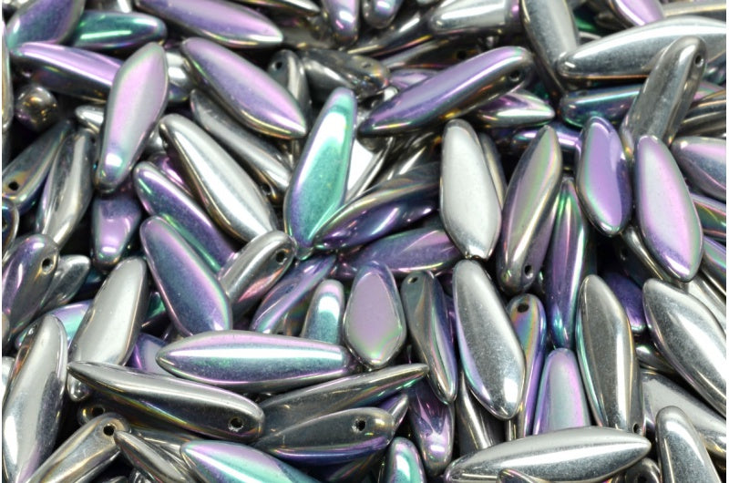 ダガービーズ、クリスタル 98553 (00030-98553)、ガラス、チェコ共和国