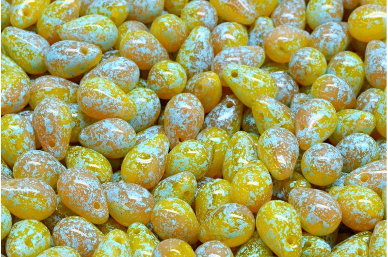 Drop Beads, M8111 94308 (M8111-94308), Glass, Czech Republic