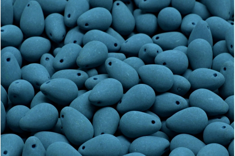 ドロップビーズ、ホワイト 29530 (02010-29530)、ガラス、チェコ共和国