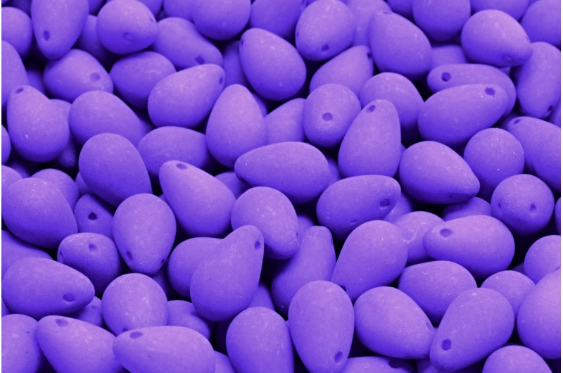 ドロップビーズ、ホワイト 25145 (02010-25145)、ガラス、チェコ共和国