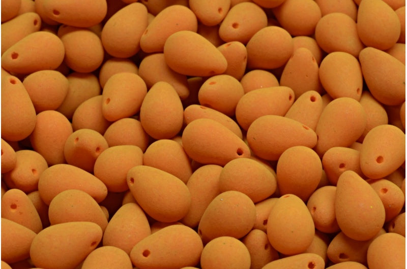 ドロップビーズ、ホワイト 29536 (02010-29536)、ガラス、チェコ共和国