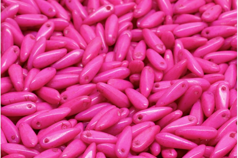 ダガービーズ、ホワイトオパール 33271 (02020-33271)、ガラス、チェコ共和国