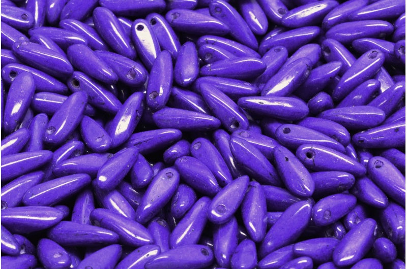 ダガービーズ、ホワイトオパール 34273 (02020-34273)、ガラス、チェコ共和国