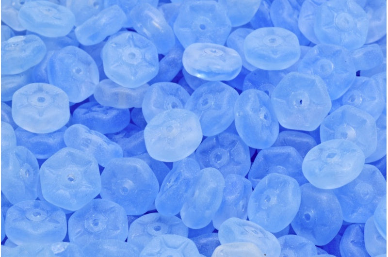 Vintage Rondelle Bead, R0331 Matte (R0331-84100), Glass, Czech Republic