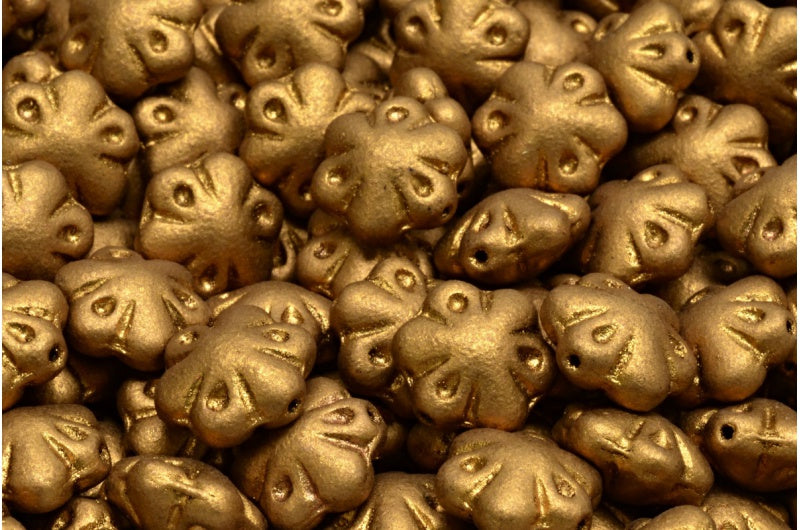 フォークロアフラワービーズ、クリスタル1740(00030-01740)、ガラス、チェコ共和国