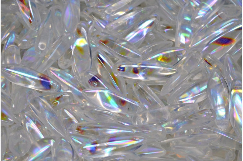 ダガービーズ、クリスタル 2870V (00030-2870V)、ガラス、チェコ共和国