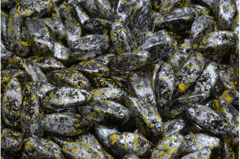 扭珠,黑色 45701 (23980-45701),玻璃,捷克共和国