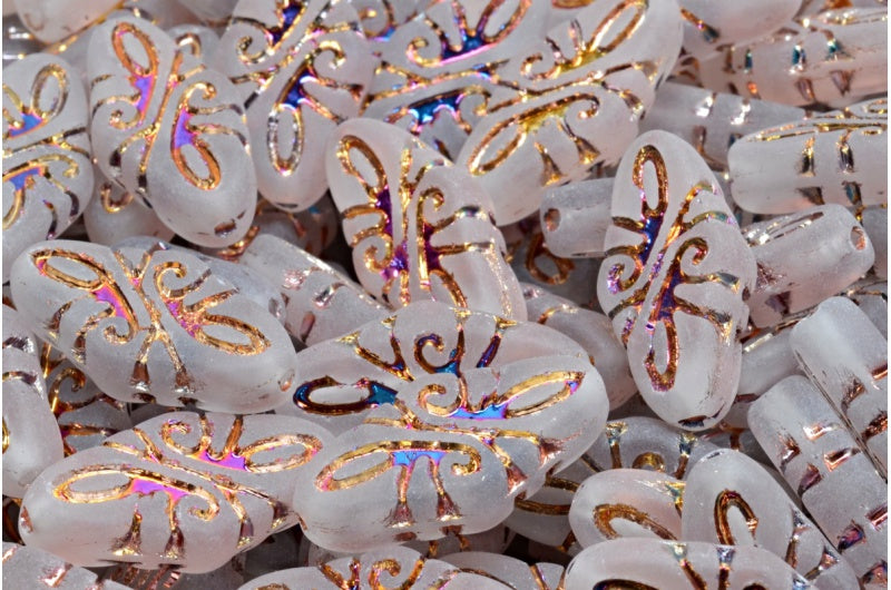 Arabesque Beads Crystal Sliperit Full (2X Side) Matte (00030-29503-84100), Glass, Czech Republic