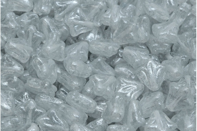 Lily Flower Beads Crystal 34301 (00030-34301), Glass, Czech Republic