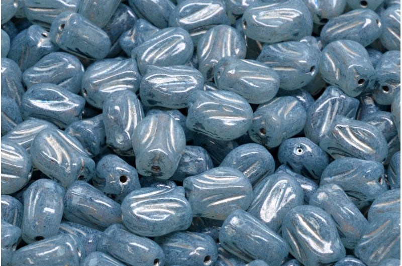 Mini Tulip Beads, Crystal Silver Lined 20016 (00030-54301-20016), Glass, Czech Republic