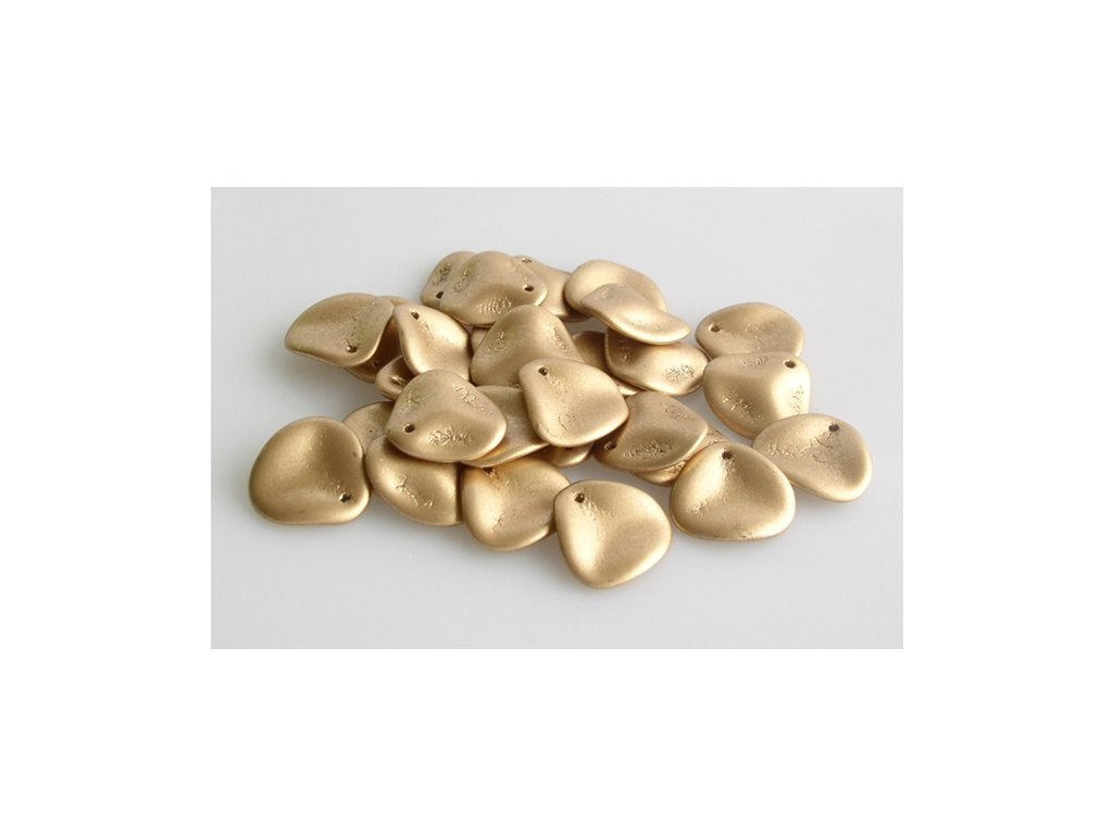 Rose Petal Beads 1710 Glass Czech Republic