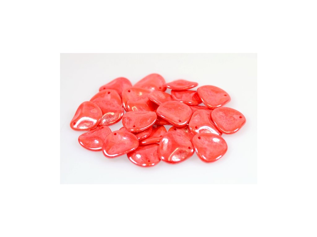 Rose Petal Beads 93400/14400 Glass Czech Republic