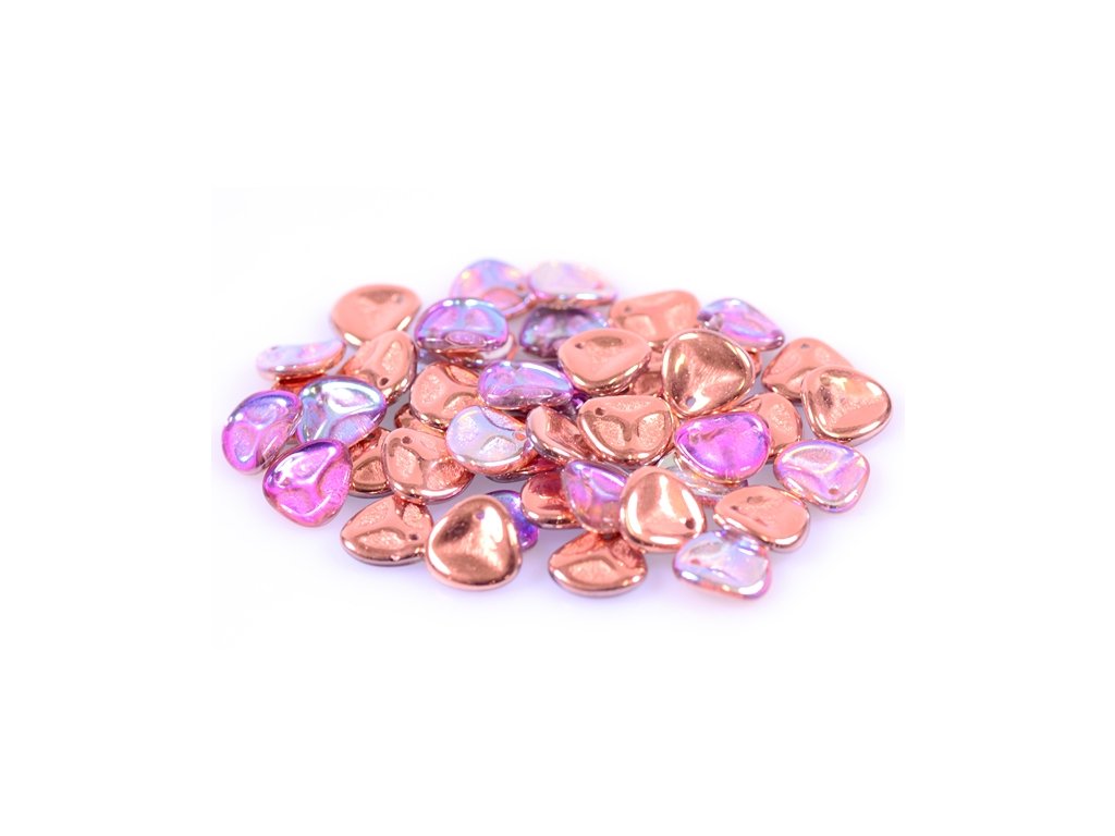 Rose Petal Beads 00030/98533 Glass Czech Republic