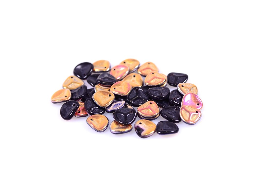 Rose Petal Beads 23980/27137 Glass Czech Republic