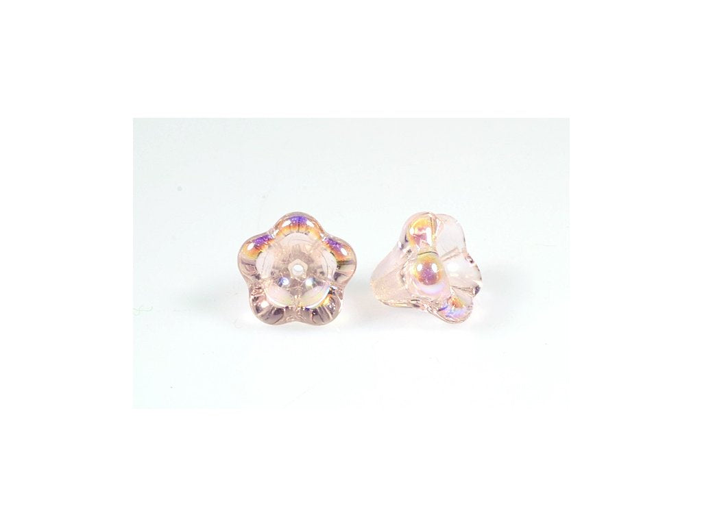 Flower Bell Beads 70110/28701 Glass Czech Republic