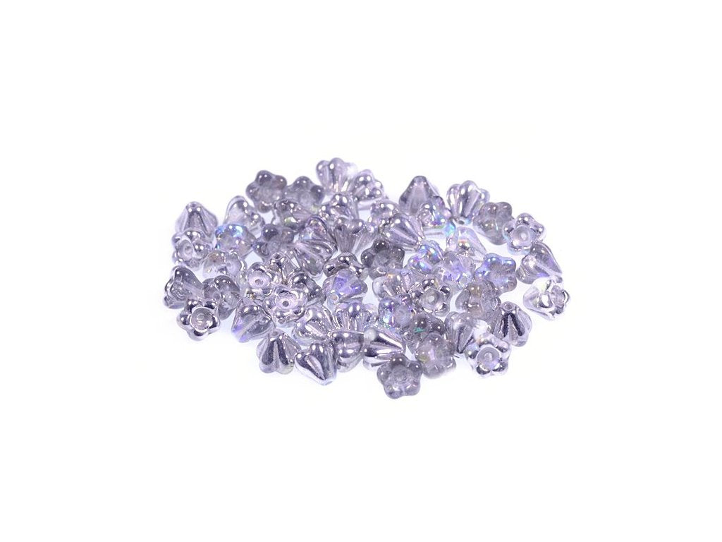 Flower Bell Beads 00030/98530 Glass Czech Republic