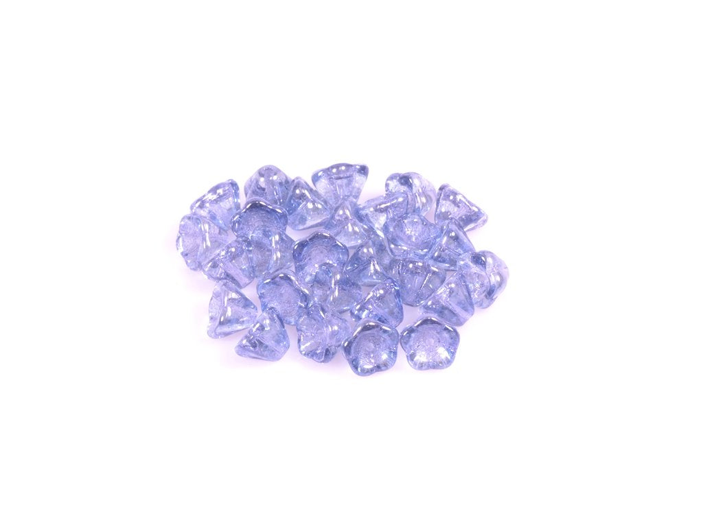 Flower Bell Beads 00030/14464 Glass Czech Republic