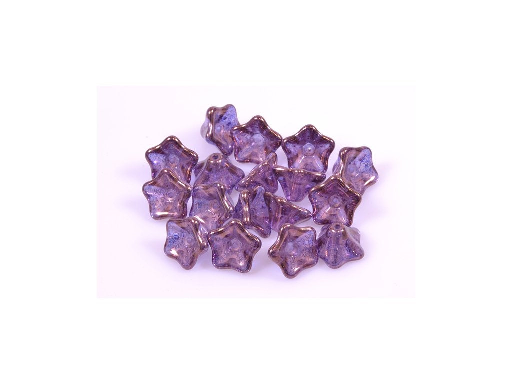 Flower Bell Beads 00030/15726 Glass Czech Republic