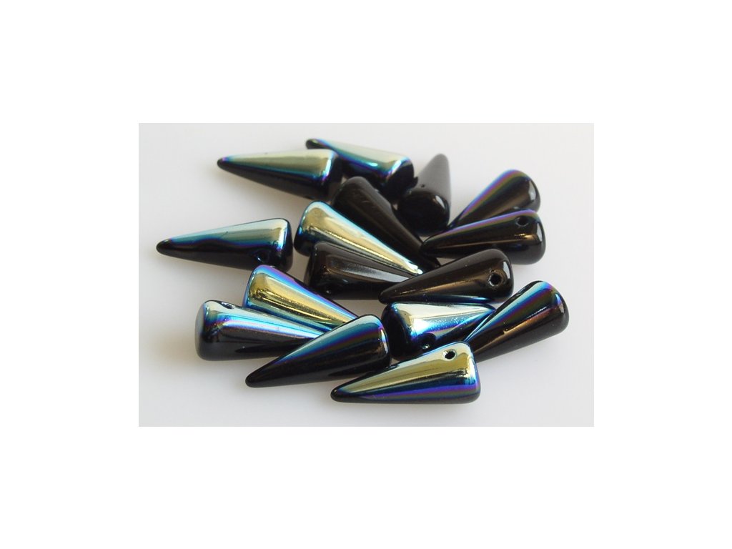Spike Thorn Beads 23980/28701 Glass Czech Republic