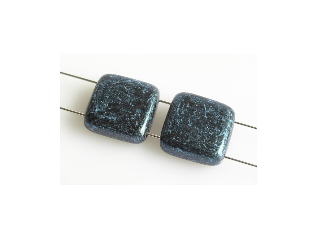 Tile 2-hole Square Beads 23980/56951 Glass Czech Republic