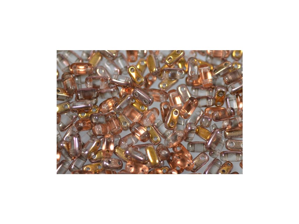 Brick 2-hole Rectangle Beads 00030/27137 Glass Czech Republic