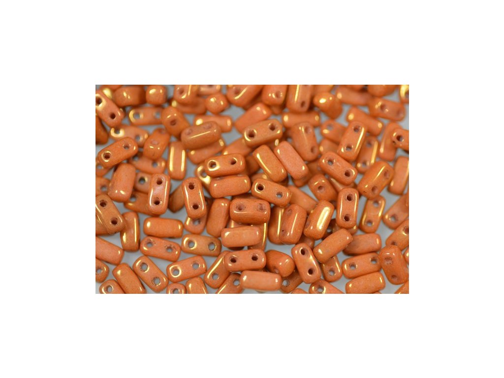 Brick 2-hole Rectangle Beads 03000/14497 Glass Czech Republic