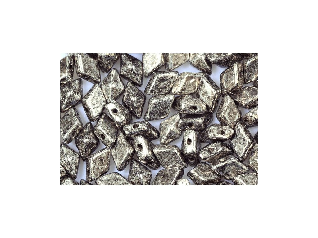 DiamonDuo 2-hole Beads Rhombus Gemduo 00030/18549 Glass Czech Republic