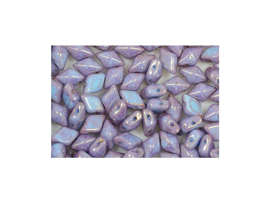 DiamonDuo 2-hole Beads Rhombus Gemduo 63020/15495 Glass Czech Republic