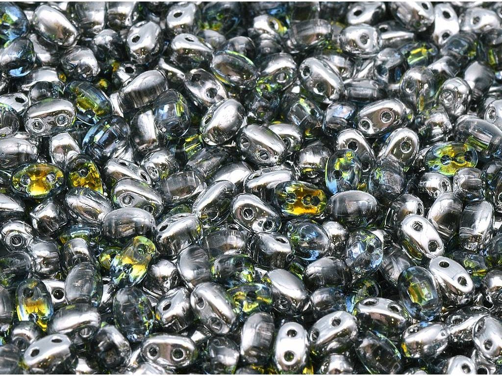 GBduo 2-hole Oval Beads 00030/55003 Glass Czech Republic