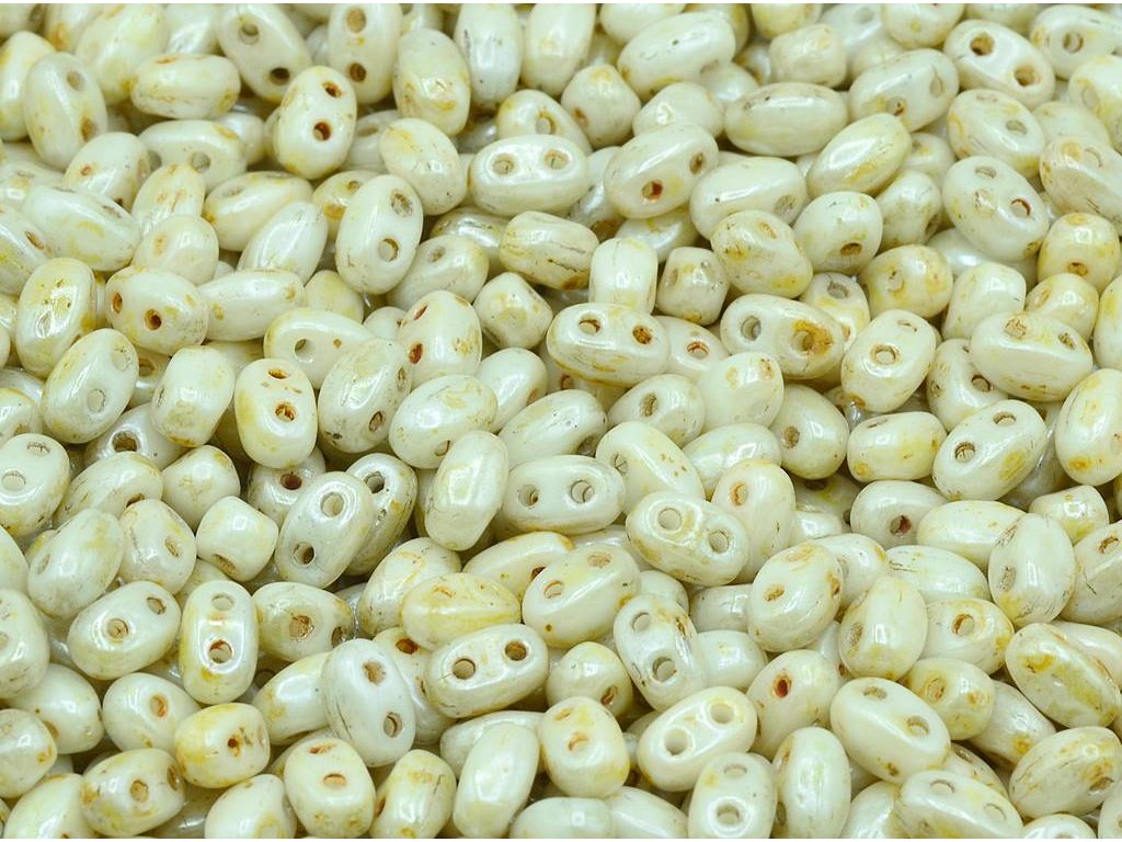 GBduo 2-hole Oval Beads 03000/65401 Glass Czech Republic