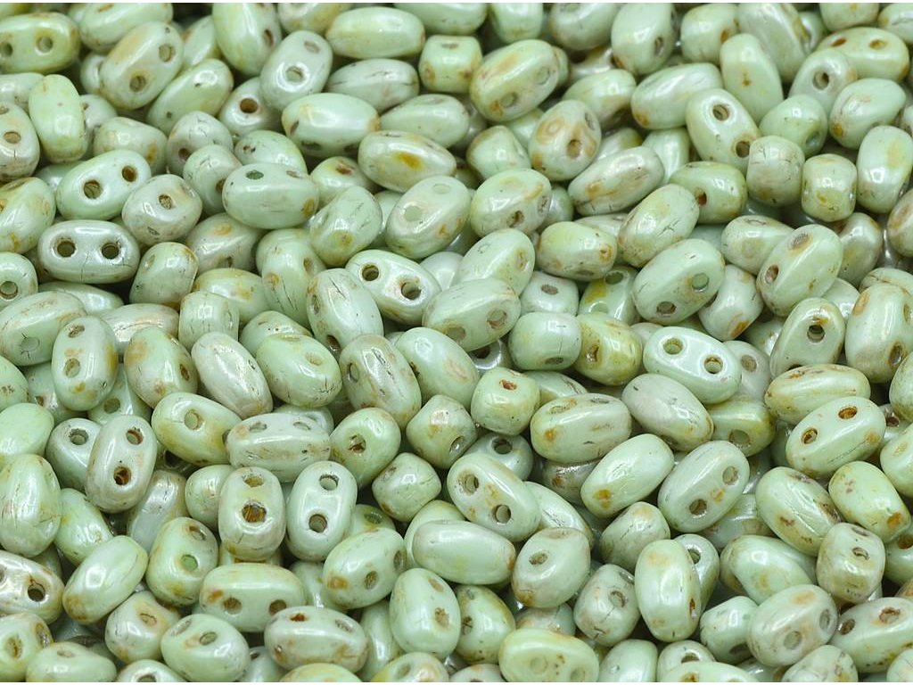 GBduo 2-hole Oval Beads 03000/65455 Glass Czech Republic