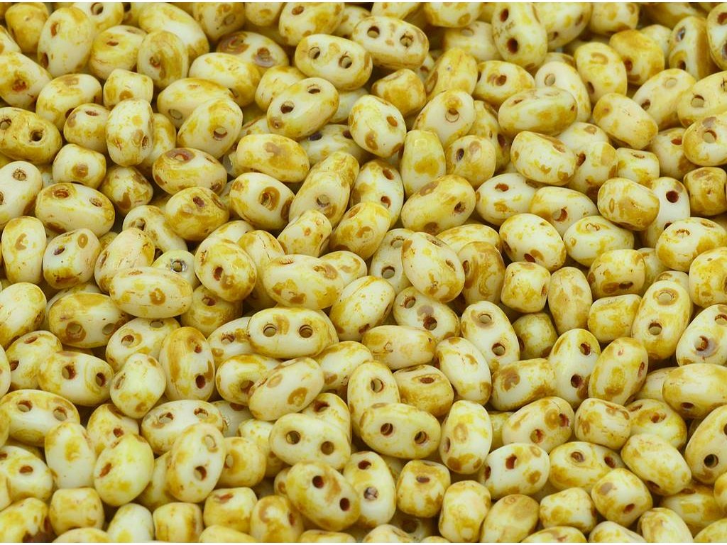 GBduo 2-hole Oval Beads 03000/86800 Glass Czech Republic