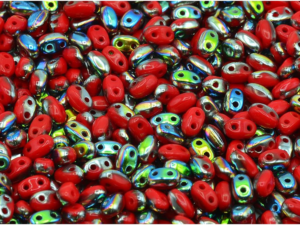 GBduo 2-hole Oval Beads 93190/28101 Glass Czech Republic