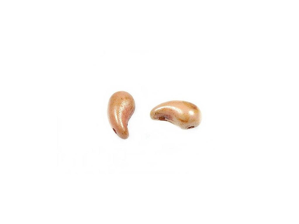 ZoliDuo 2-hole Comma Beads Right 03000/65401 Glass Czech Republic