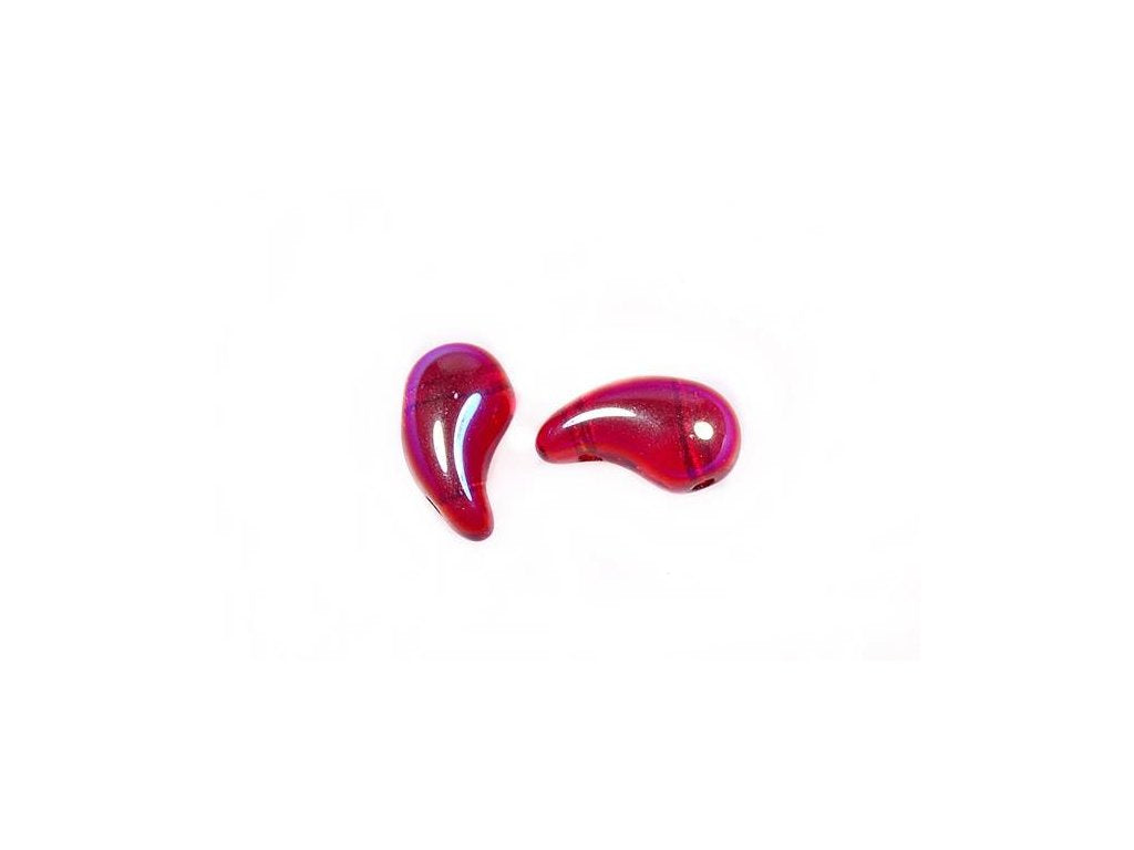ZoliDuo 2-hole Comma Beads Right 90080/28701 Glass Czech Republic