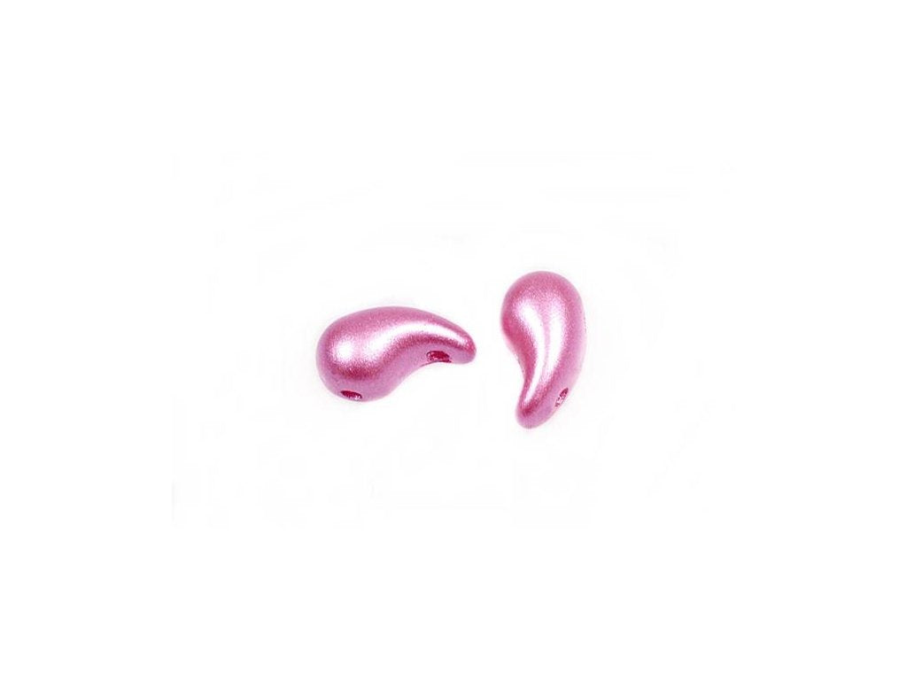 ZoliDuo 2-hole Comma Beads Left 03000/25008 Glass Czech Republic