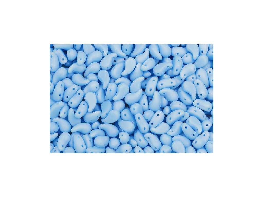 ZoliDuo 2-hole Comma Beads Left 63020/84110 Glass Czech Republic