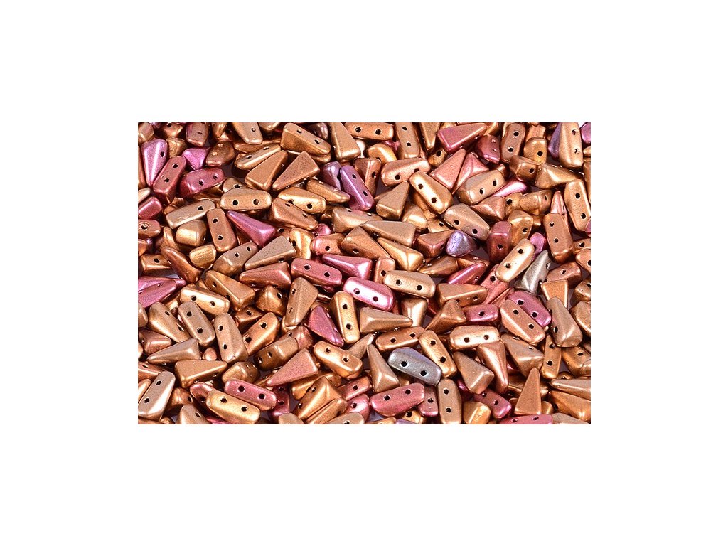 Vexolo 2-hole Triangle Beads 1620 Glass Czech Republic